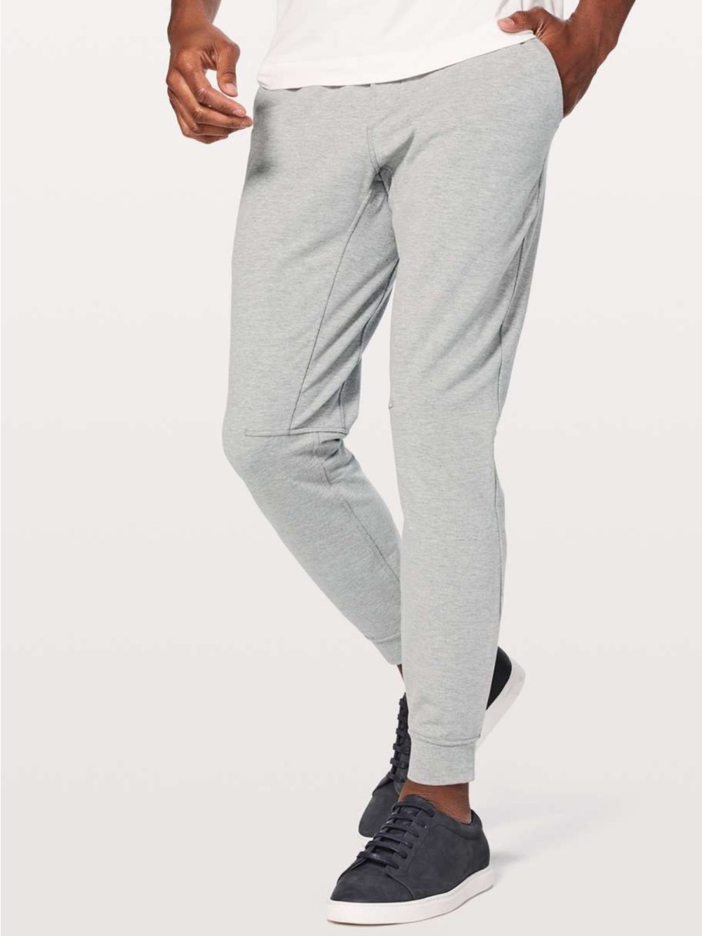 Men’s Lululemon City Sweat Jogger 29" Size S Heathered Medium Grey
